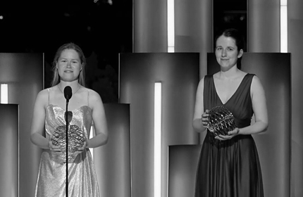 Hannah Larson and Laura Monk: 2024 Breakthrough Prize Ceremony
